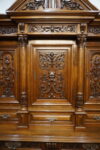 Stary Pałacowy Kabinet - Kredens Neorenesans Francja Figura Diabła