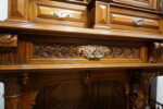 Stary Pałacowy Kabinet - Kredens Neorenesans Francja Figura Diabła