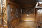 Stary Bogato Rzeźbiony Kredens Bretoński - Majstersztyk Snycerstwa