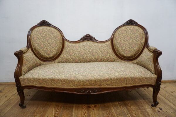 Stara Francuska Sofa Trzyosobowa Ludwik Machoń