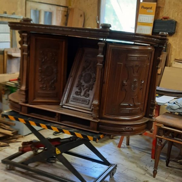 bufet przed renowacją